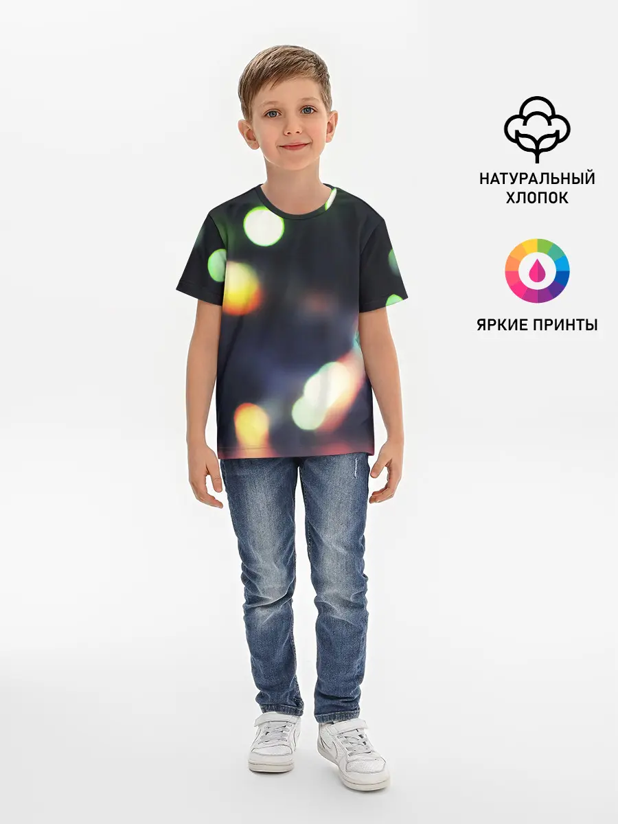 Детская базовая футболка / NIGHT | НОЧЬ