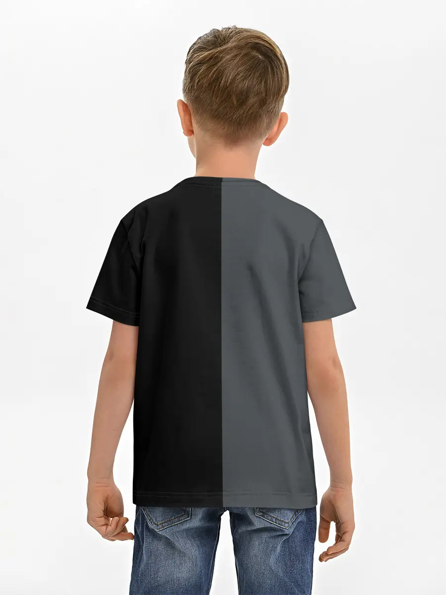 Детская базовая футболка / KUROKUMA x MONOKUMA