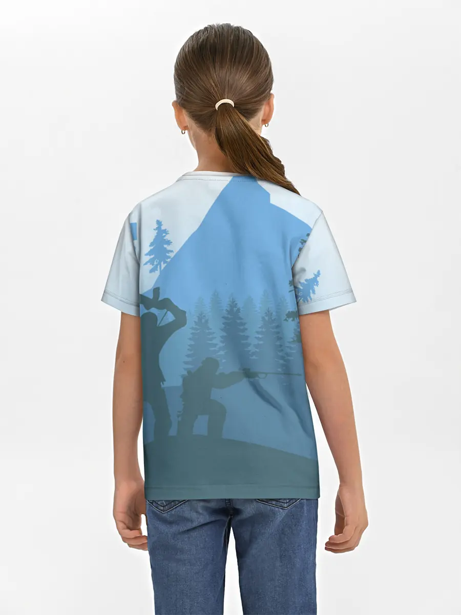 Детская базовая футболка / Выживалка Раст