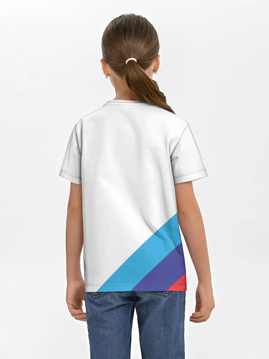 Детская базовая футболка / BMW NEW LOGO