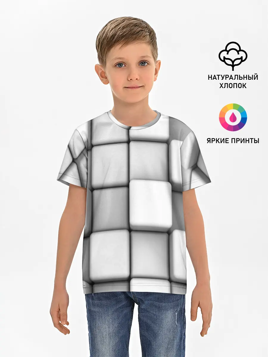 Детская базовая футболка / ТЕКСТУРА