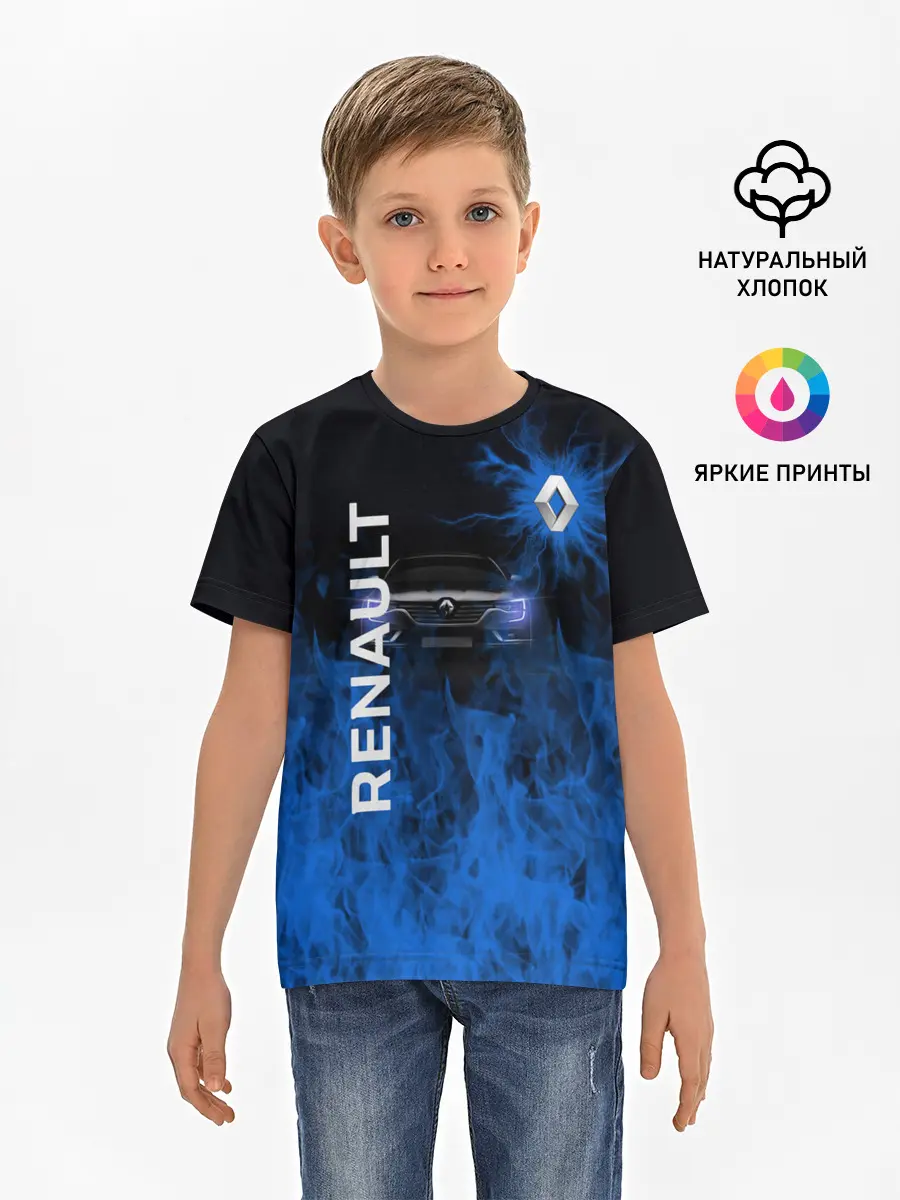 Детская базовая футболка / RENAULT