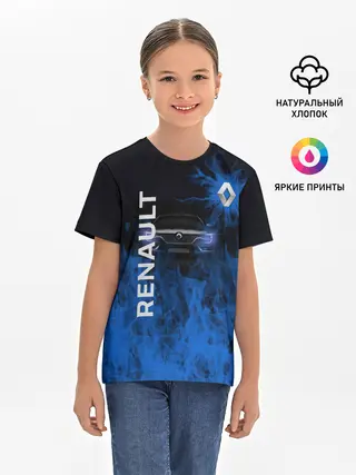 Детская базовая футболка / RENAULT