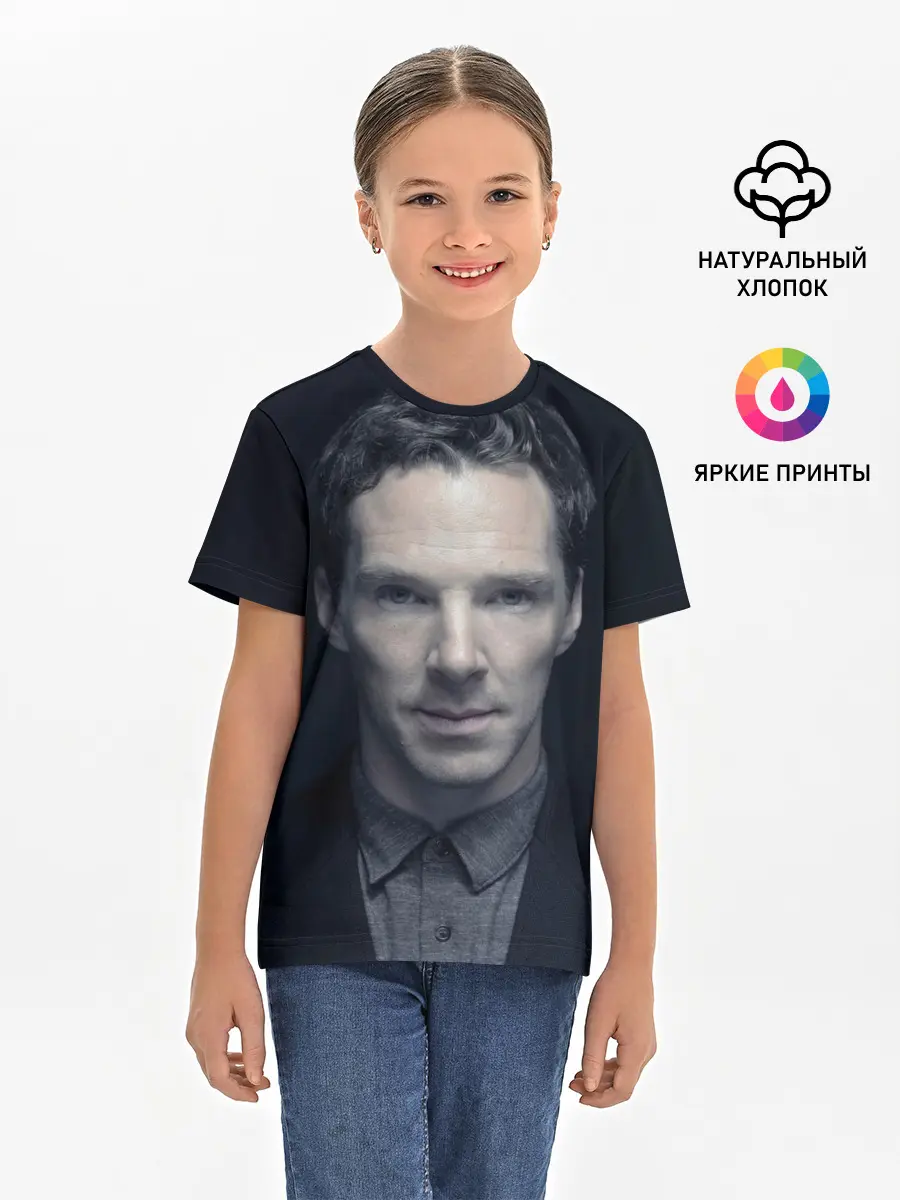 Детская базовая футболка / Cumberbatch