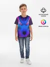 Детская базовая футболка / КОСМИЧЕСКИЙ ВОЛК