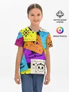 Детская базовая футболка / Color pattern