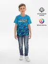Детская базовая футболка / Beyblade Burst pattern