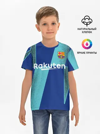 Детская базовая футболка / Barcelona PreMatch kit