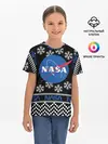 Детская базовая футболка / НАСА