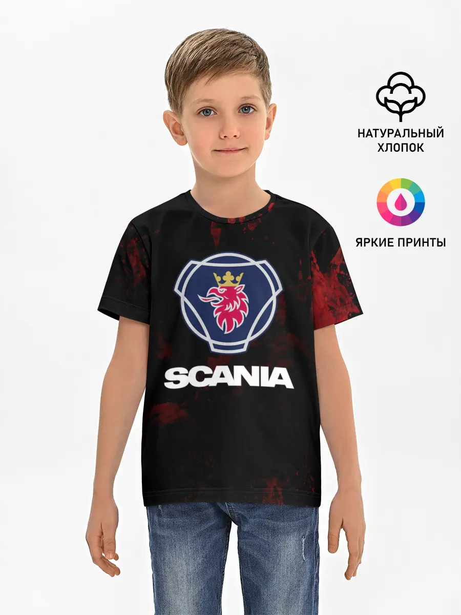Детская базовая футболка / Scania