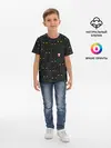 Детская базовая футболка / Чёрные коты