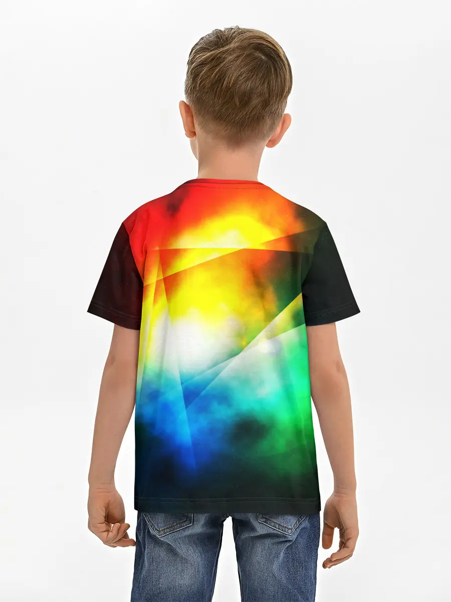 Детская базовая футболка / КРАСКИ КОСМОСА
