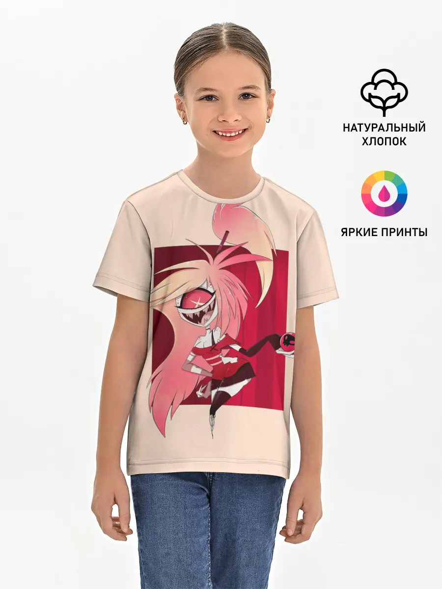 Детская базовая футболка / Милаха Черри