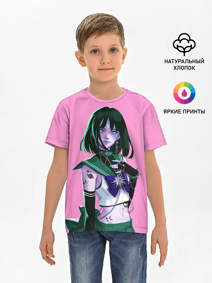 Детская базовая футболка / SAILOR MOON