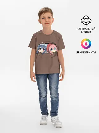 Детская базовая футболка / Рин и Надэсико