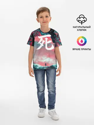 Детская базовая футболка / Sekiro shadows die twice