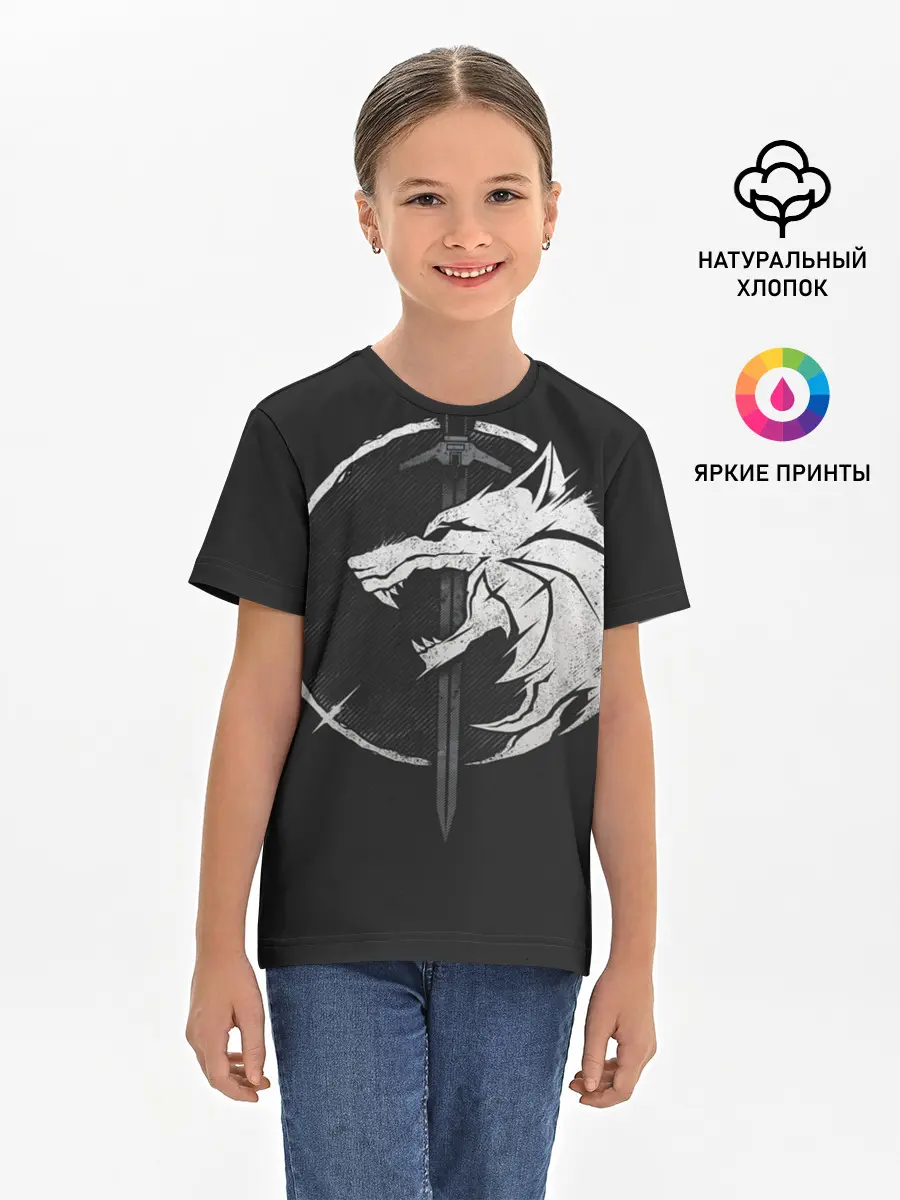 Детская базовая футболка / The Witcher 3: Wild Hunt