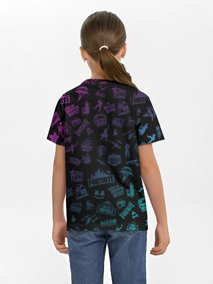 Детская базовая футболка / FORTNITE