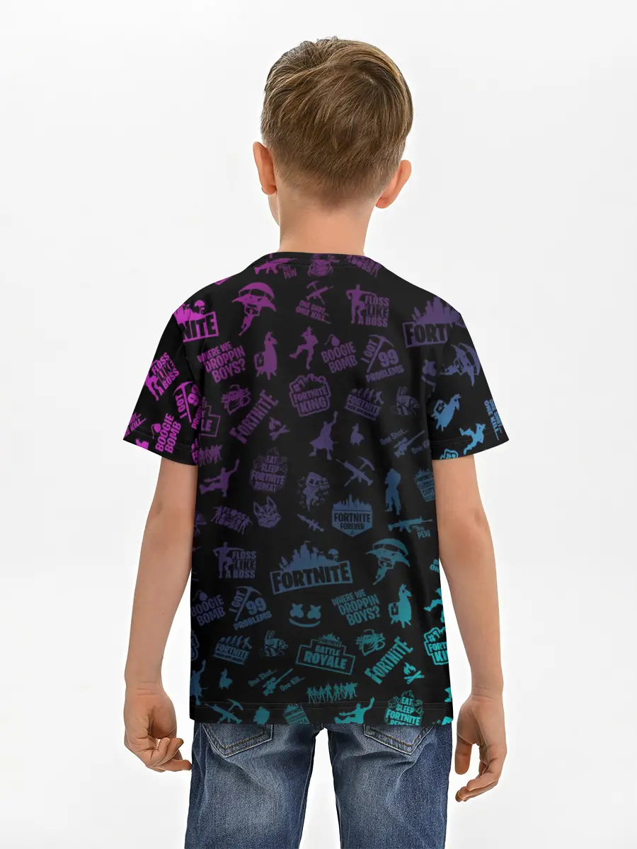 Детская базовая футболка / FORTNITE