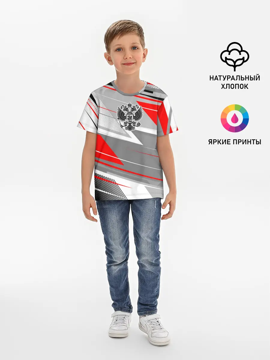 Детская базовая футболка / Россия