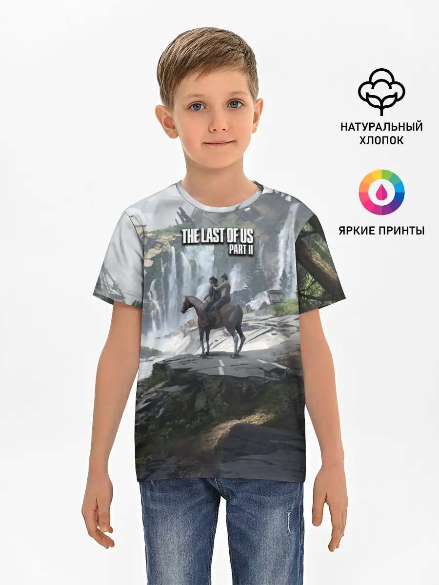 Детская базовая футболка / Элли и Дина