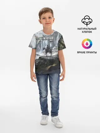 Детская базовая футболка / Элли и Дина