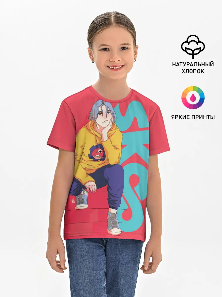 Детская базовая футболка / SK8 the Infinity Langa