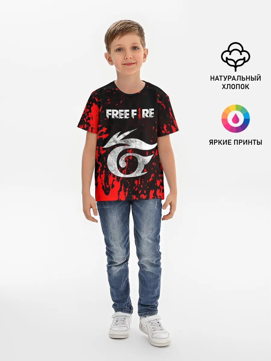 Детская базовая футболка / GARENA FREE FIRE