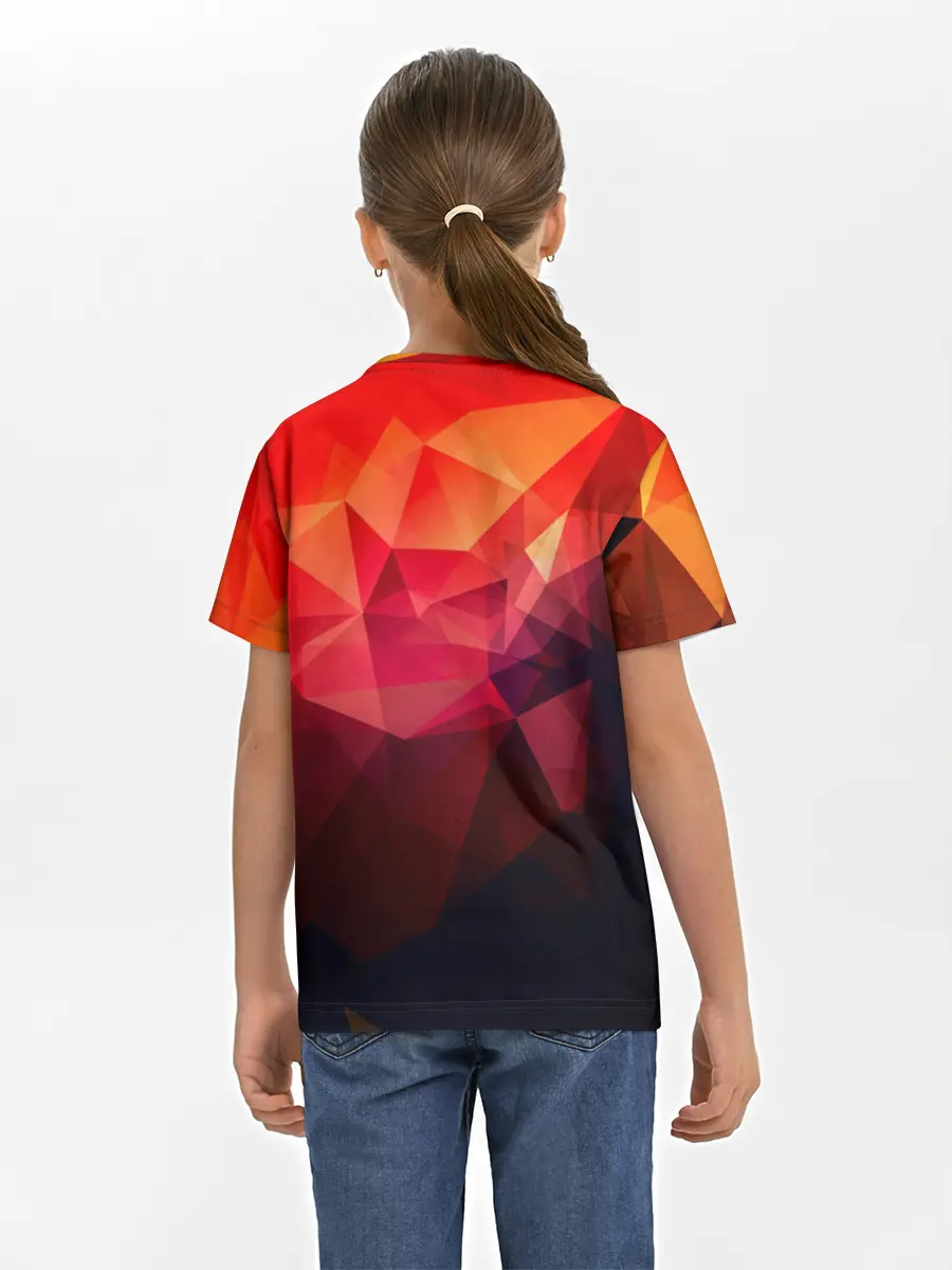 Детская базовая футболка / Абстракция