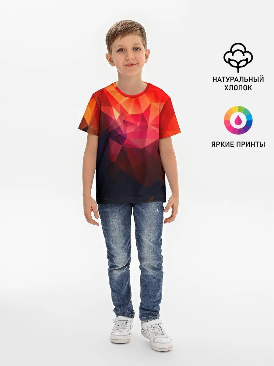 Детская базовая футболка / Абстракция