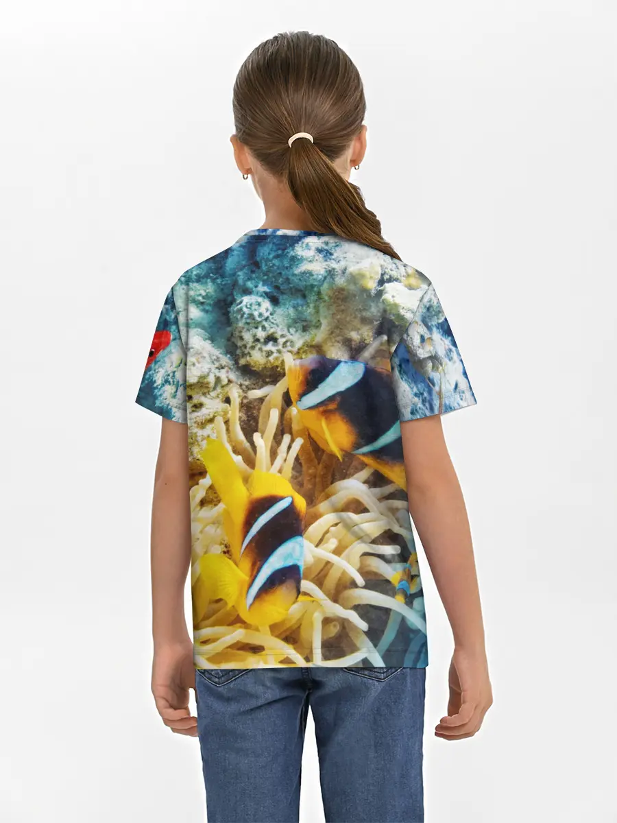 Детская базовая футболка / Морской мир