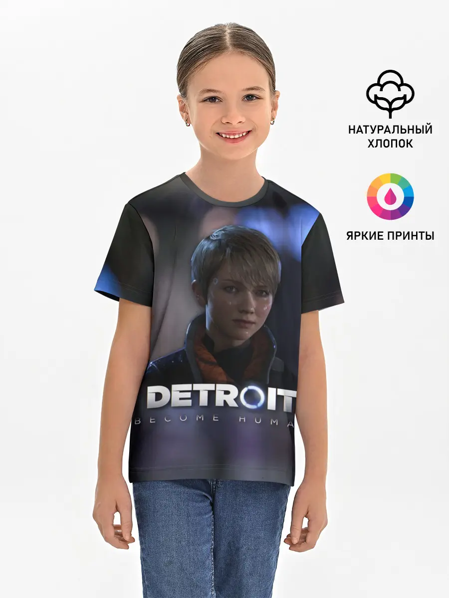 Детская базовая футболка / Detroit: Become Human - Kara