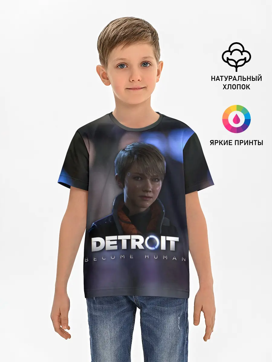 Детская базовая футболка / Detroit: Become Human - Kara