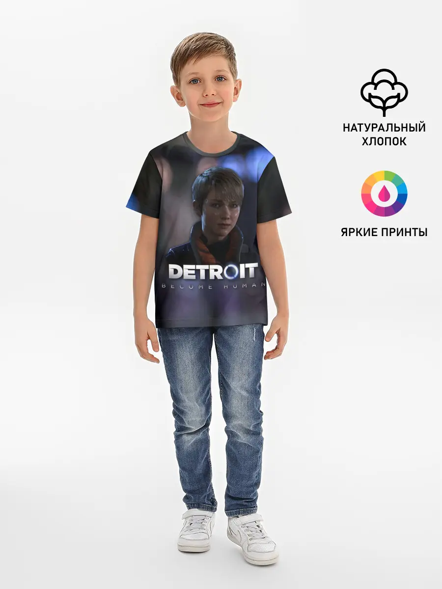 Детская базовая футболка / Detroit: Become Human - Kara