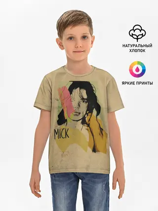 Детская базовая футболка / MICK JAGGER