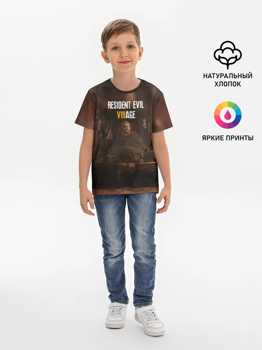 Детская базовая футболка / RESIDENT EVIL VILLAGE | РЕ ДЕРЕВНЯ