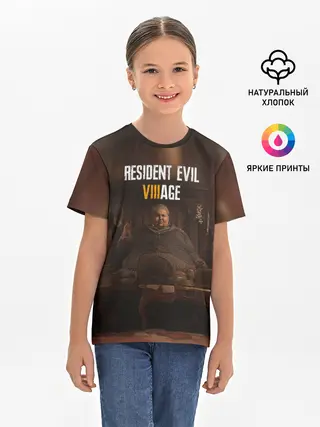 Детская базовая футболка / RESIDENT EVIL VILLAGE | РЕ ДЕРЕВНЯ