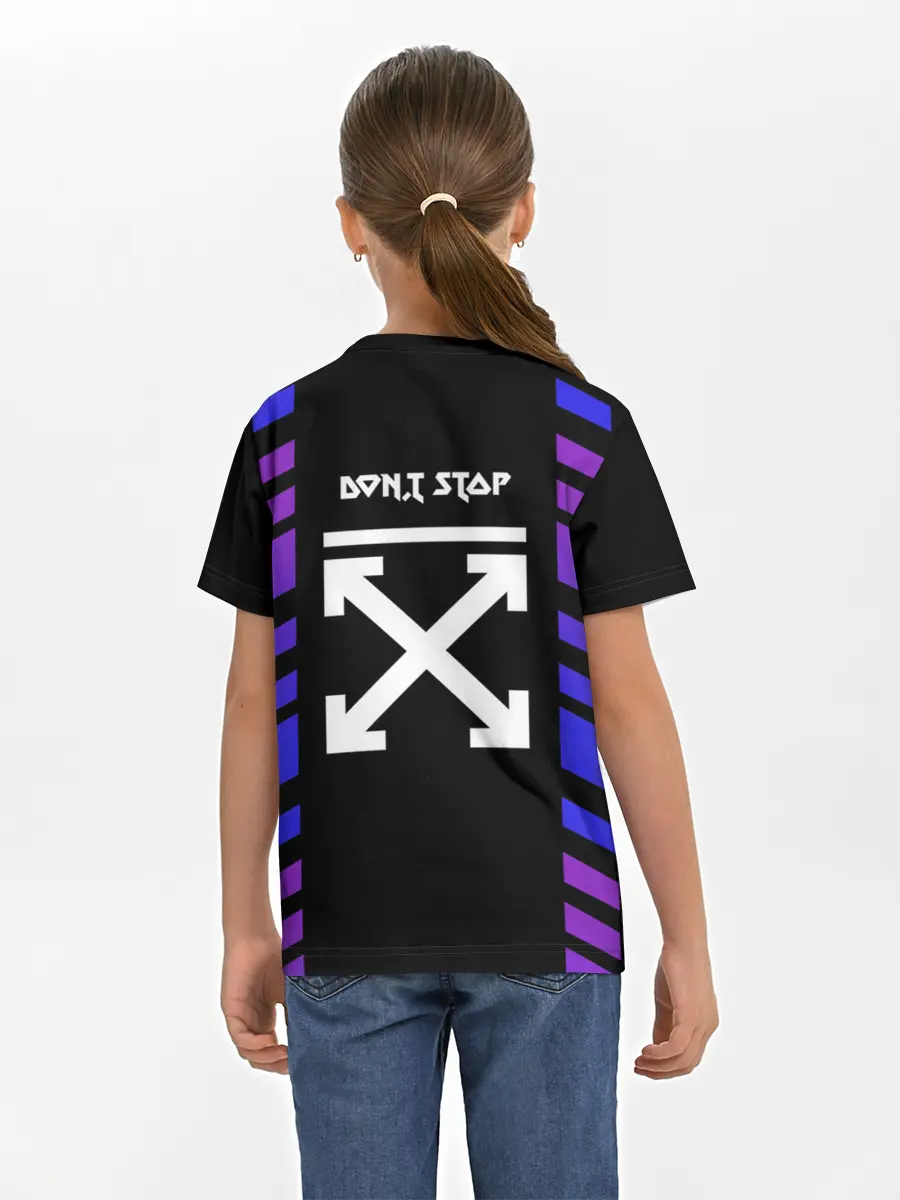Детская базовая футболка / Dont stop