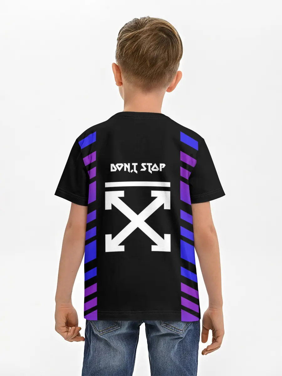 Детская базовая футболка / Dont stop