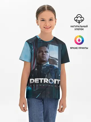 Детская базовая футболка / Detroit: Become Human - Markus