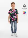 Детская базовая футболка / Розы
