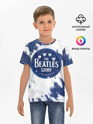 Детская базовая футболка / The Beatles