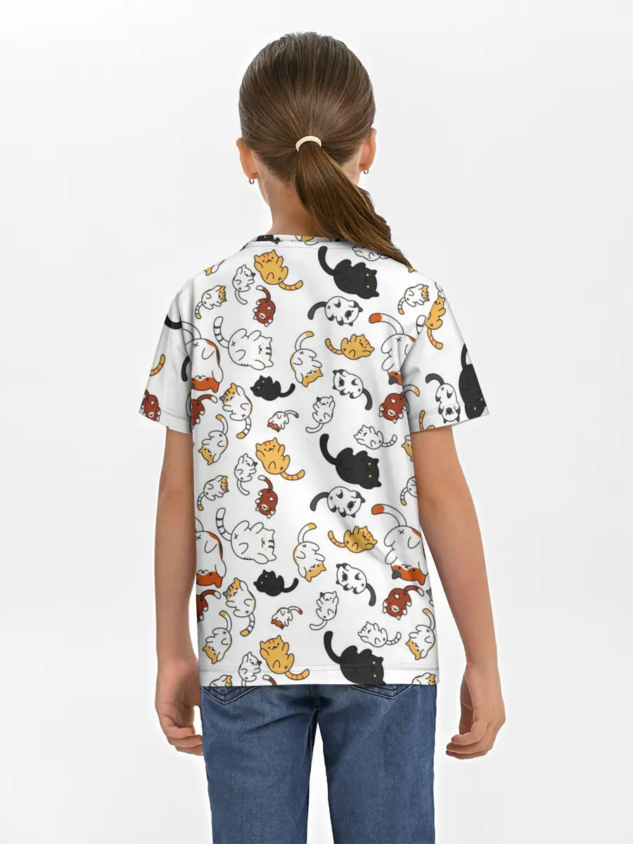 Детская базовая футболка / Котэ | Котята