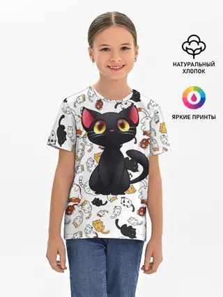 Детская базовая футболка / Котэ | Котята