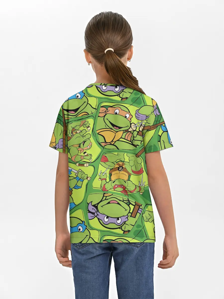 Детская базовая футболка / Teenage Mutant Ninja Turtles