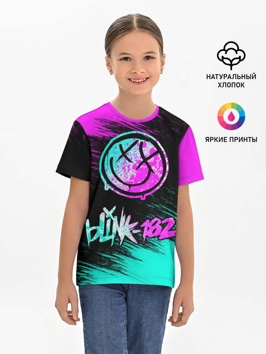 Детская базовая футболка / Blink-182