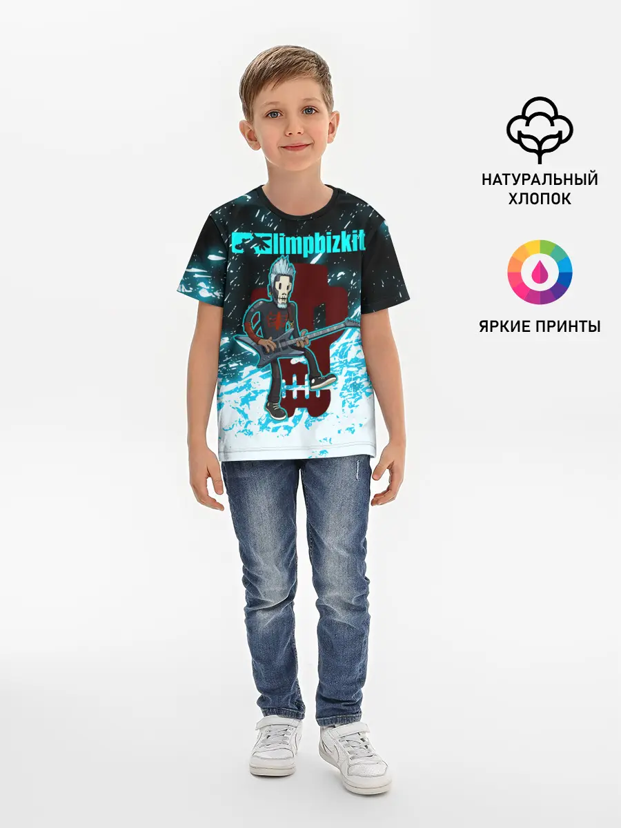Детская базовая футболка / LIMP BIZKIT