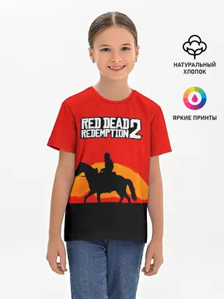 Детская базовая футболка / Red Dead Redemption 2