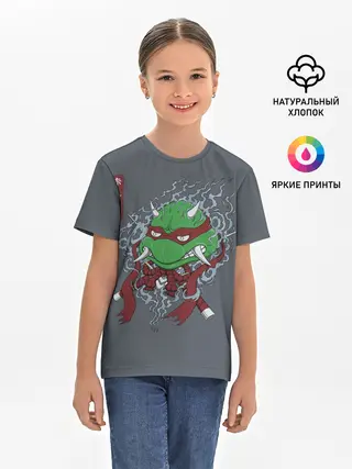 Детская базовая футболка / Asian Raphael