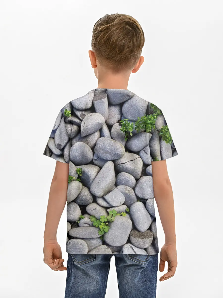 Детская базовая футболка / Камни